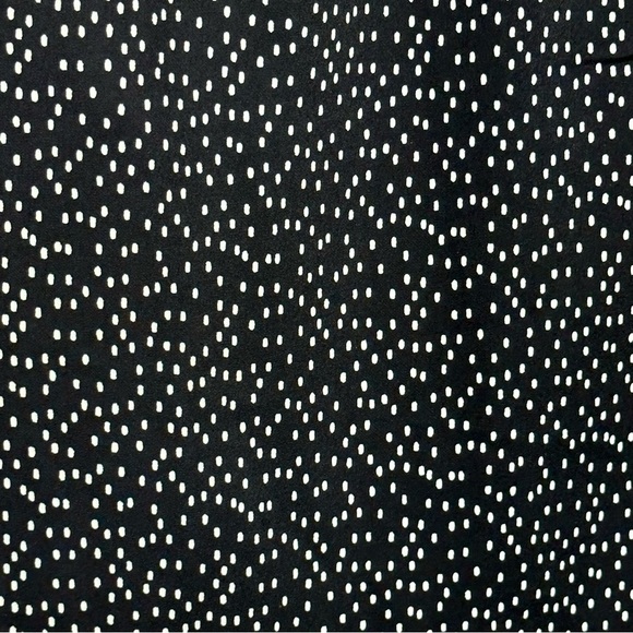 LAUNDRY By Shelli Segal Skirt Size Small Polka Dots Black White Lightwei… - Picture 6 of 15